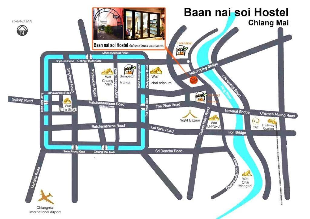 Baannaisoihome Chiang Mai Exterior foto